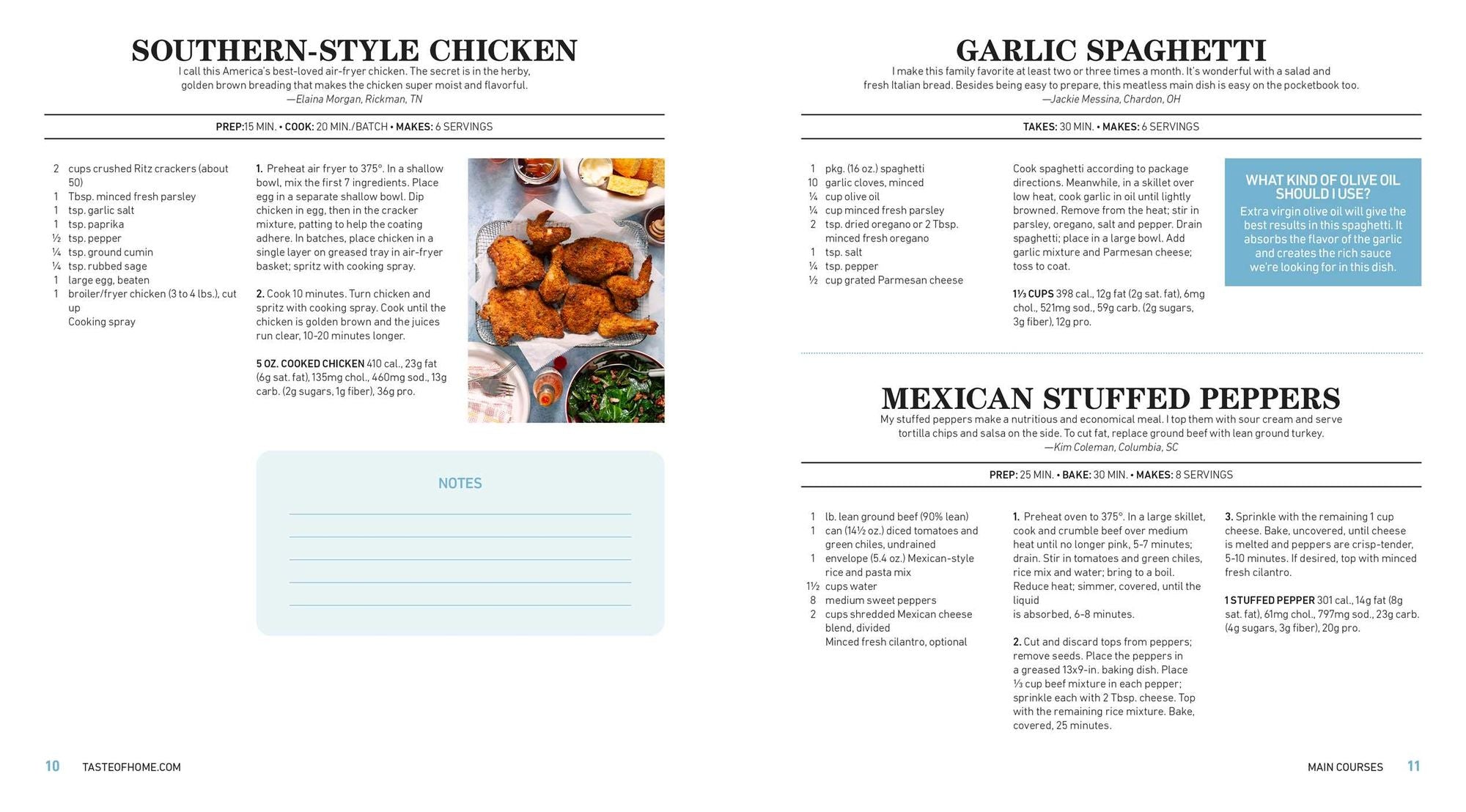 Taste of Home Made From Scratch: 275 Recipes Heirloom and Copycat Favorites Nutrition Facts Included