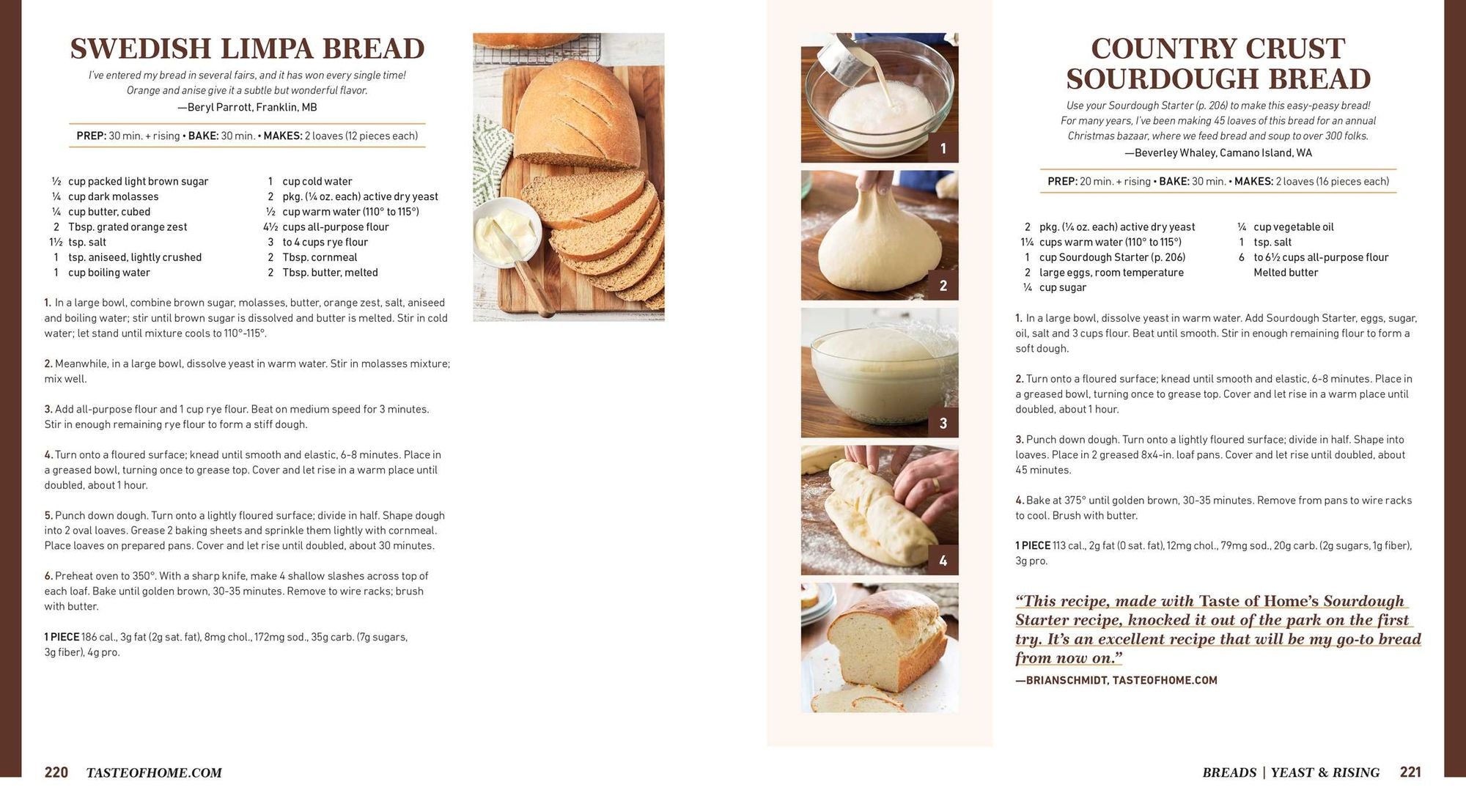 Taste of Home Soups & Breads: 200+ Comforting Recipes for Soups, Stews, Chowders, and Homemade Breads