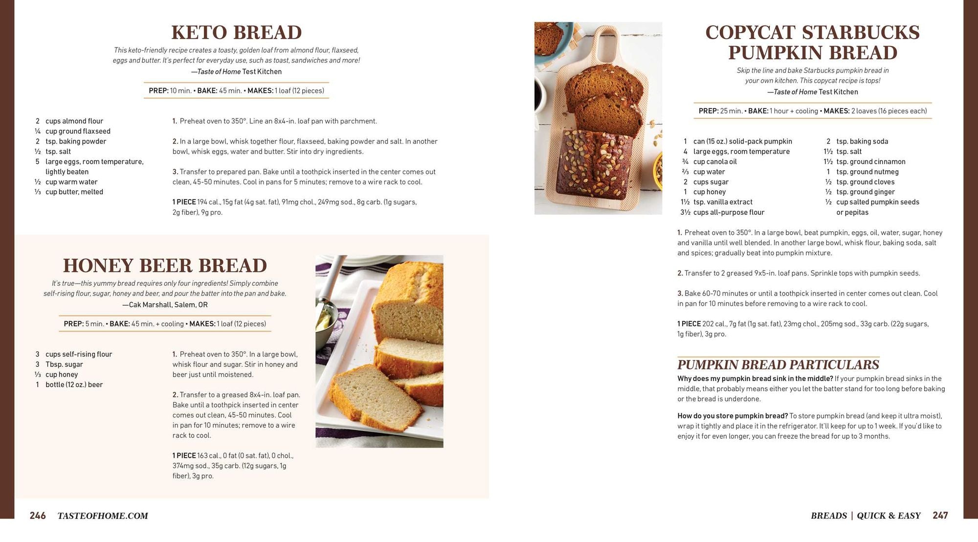 Taste of Home Soups & Breads: 200+ Comforting Recipes for Soups, Stews, Chowders, and Homemade Breads