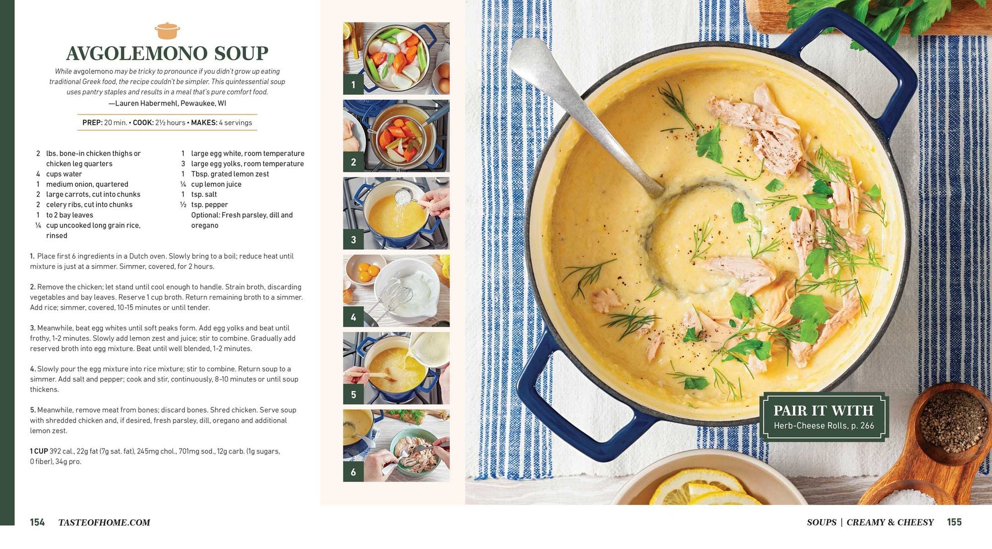 Taste of Home Soups & Breads: 200+ Comforting Recipes for Soups, Stews, Chowders, and Homemade Breads