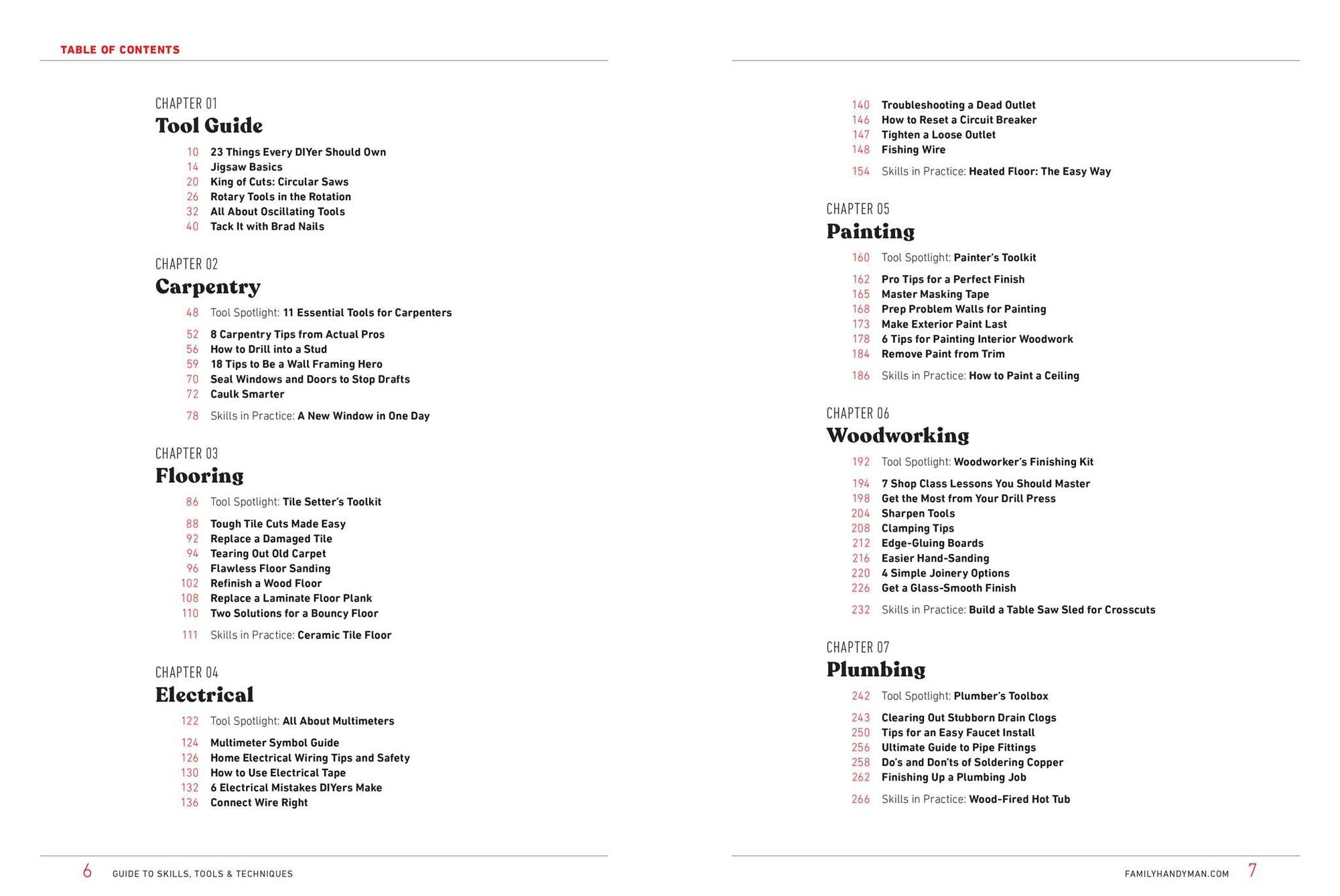 Family Handyman Guide to Skills, Tools & Techniques: EXPERT ADVICE TO HELP YOU COMPLETE HOME IMPROVEMENT PROJECTS WITH CONFIDENCE