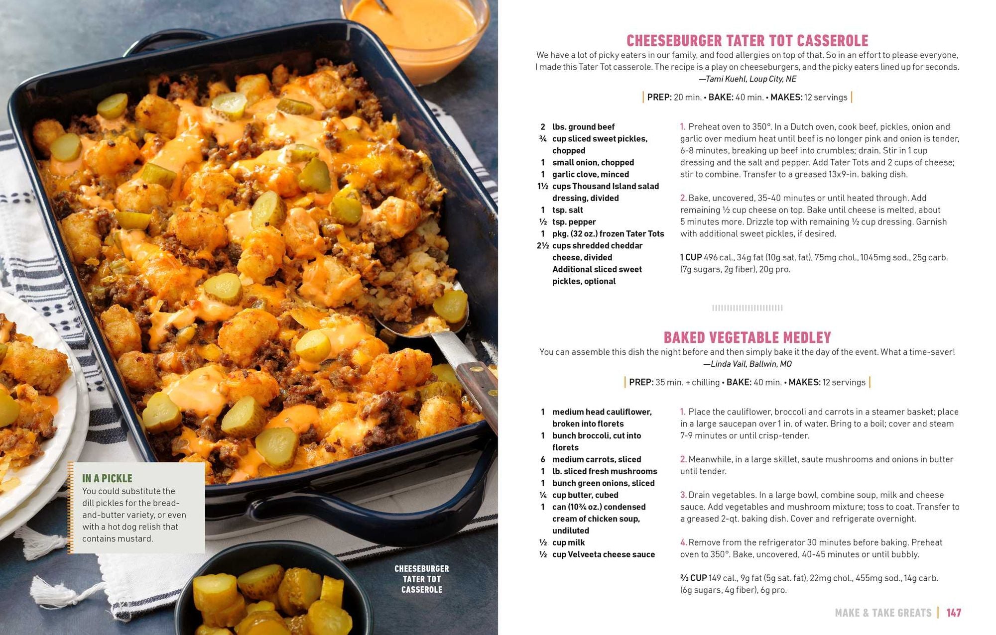 Taste of Home Casseroles: Over 150 Easy Meal in One Recipes Bonus Chapter Includes 8x8 Casseroles