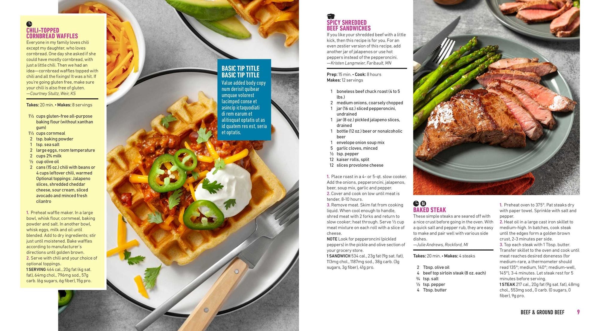 Taste of Home Quick & Easy Weeknight Dinners: With 200 Plus Recipes for Fast and Family Friendly Meals