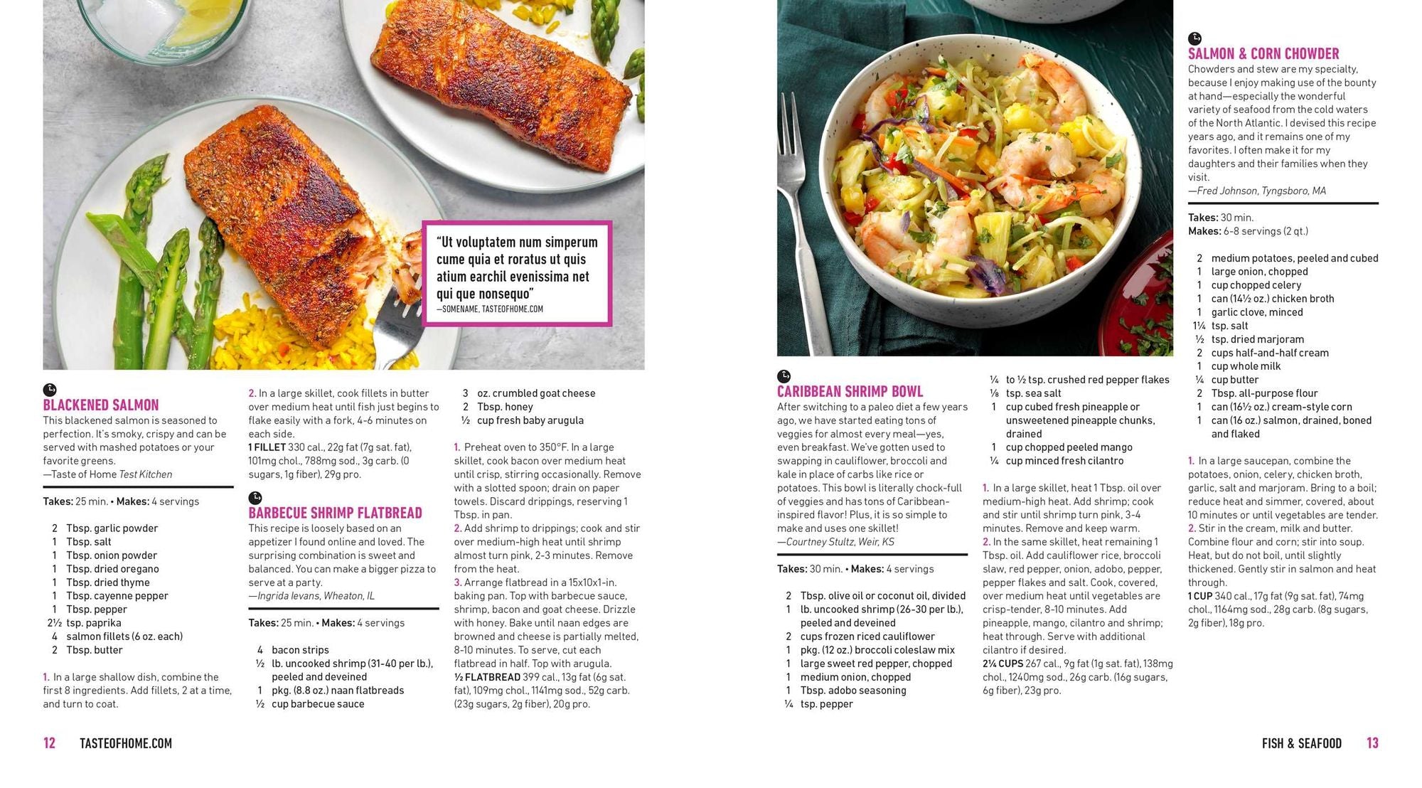 Taste of Home Quick & Easy Weeknight Dinners: With 200 Plus Recipes for Fast and Family Friendly Meals