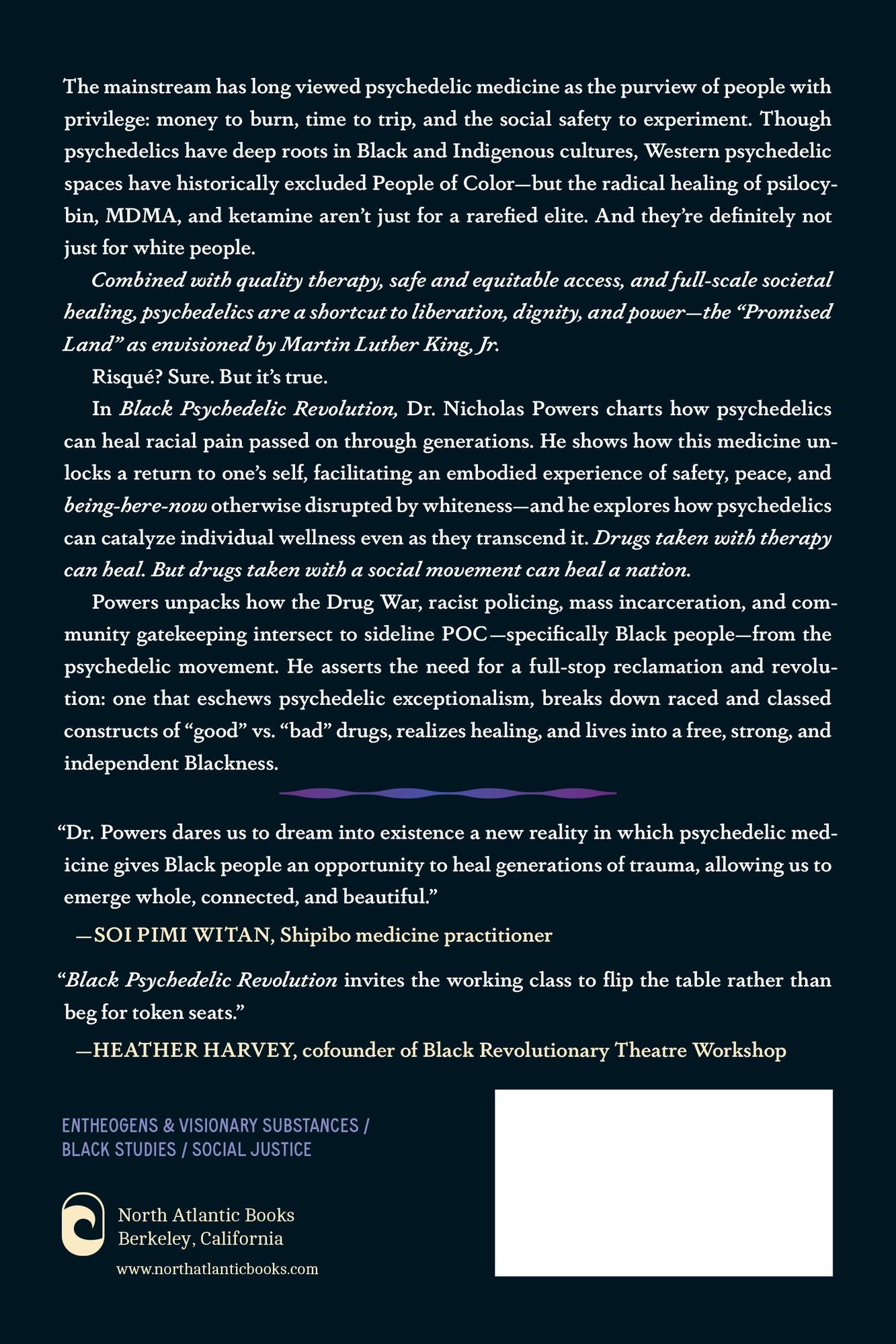 Black Psychedelic Revolution: From Trauma to Liberation--How to heal from racial, generational, and systemic trauma through reclaiming Black psychedelic culture