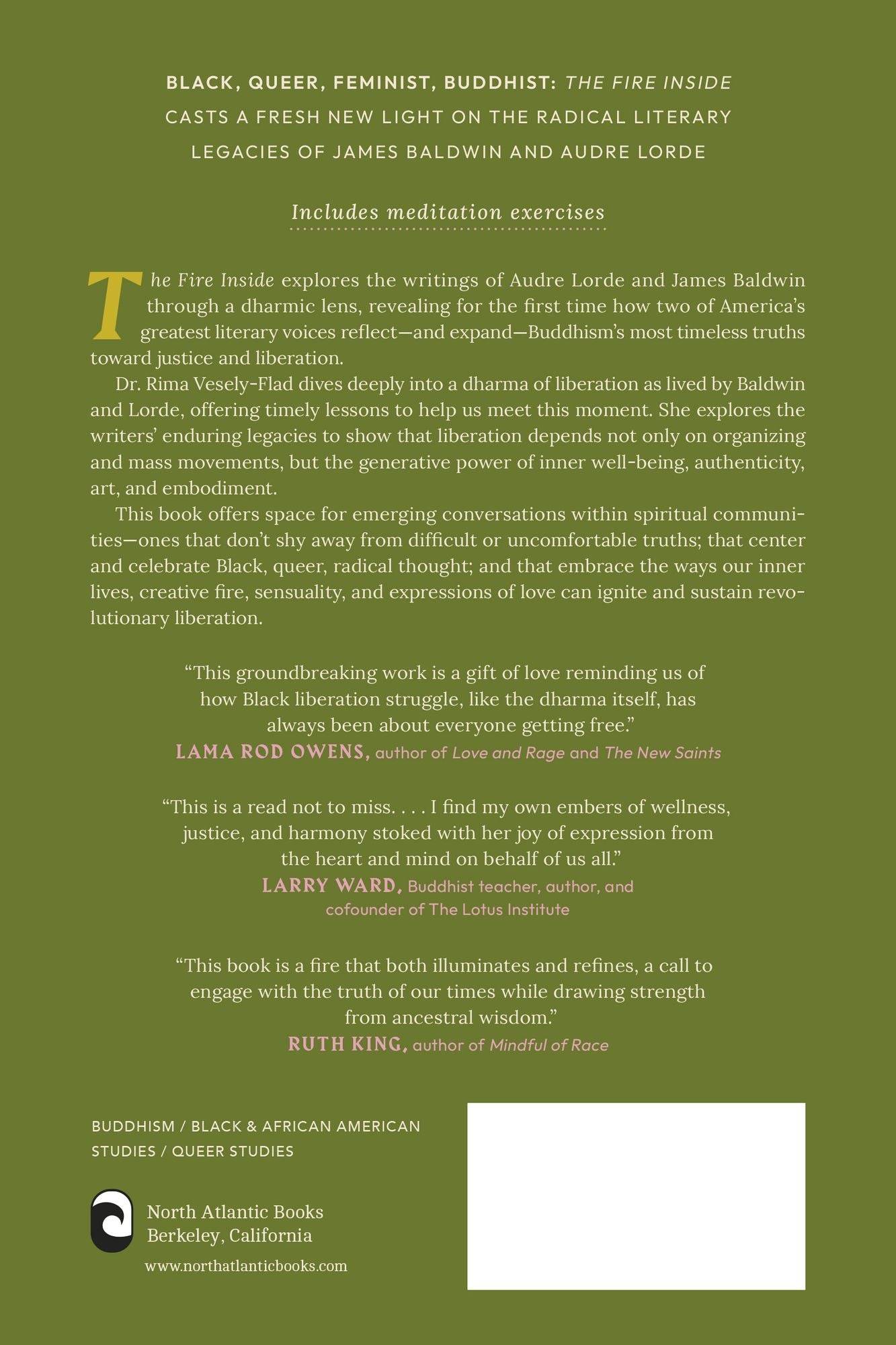 The Fire Inside: The Dharma of James Baldwin and Audre Lorde