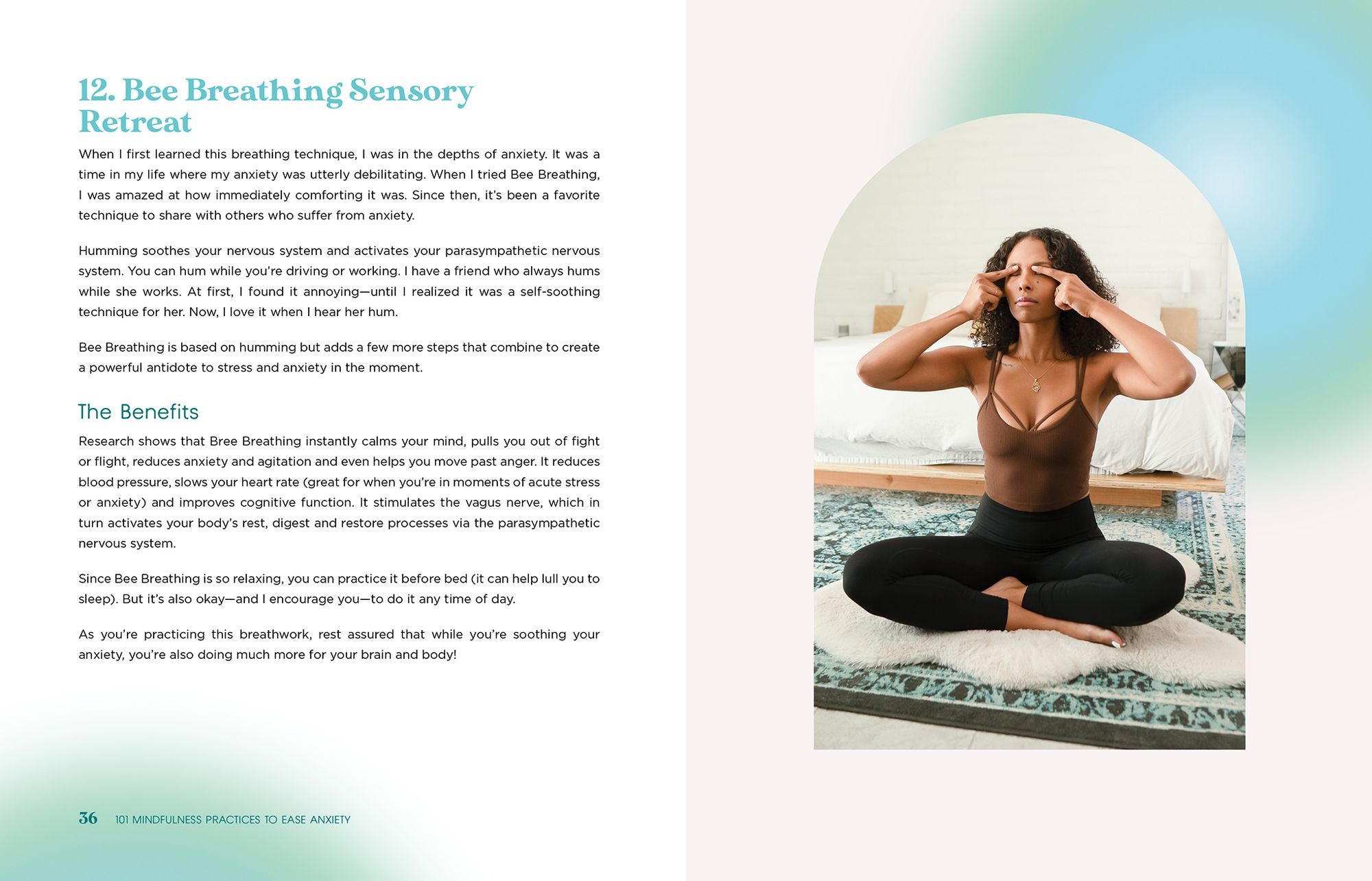 101 Mindfulness Practices to Ease Anxiety: Restore Your Mental Wellness with Breathwork, Guided Meditation, Mindful Movement & More