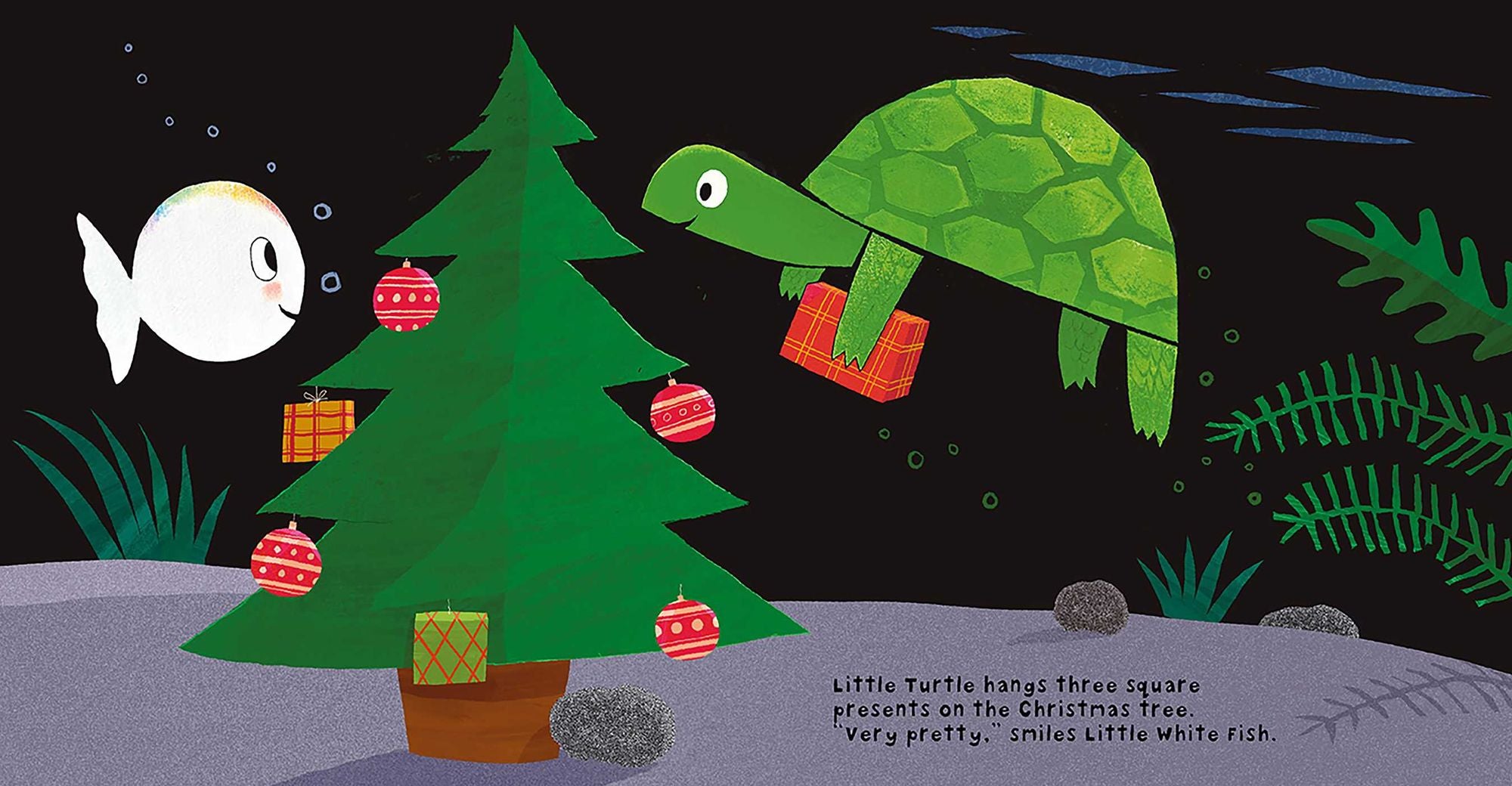 Little White Fish Celebrates Christmas