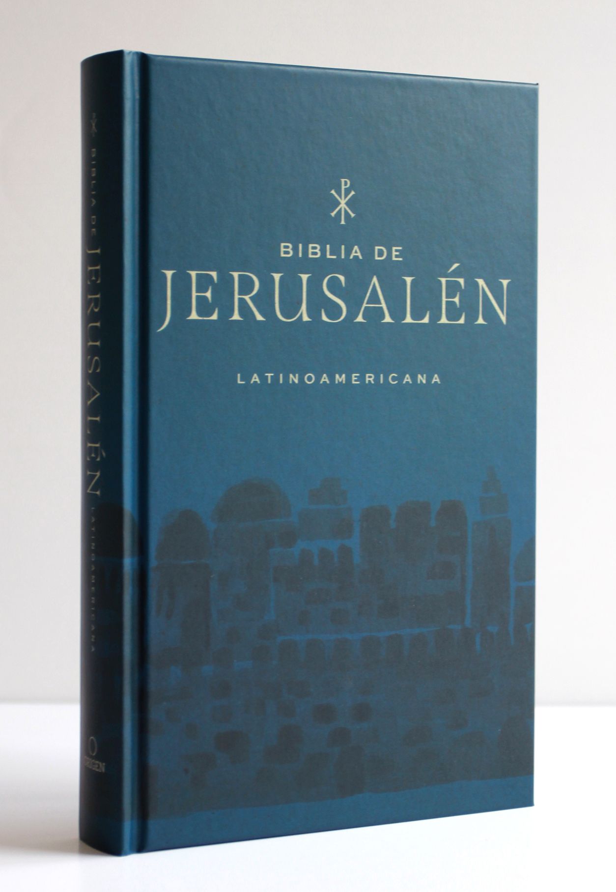 Biblia Católica Biblia de Jerusalén Latinoamericana, tapa dura azul / Spanish Jerusalem Bible, Latinamerican Edition, Hardcover Blue