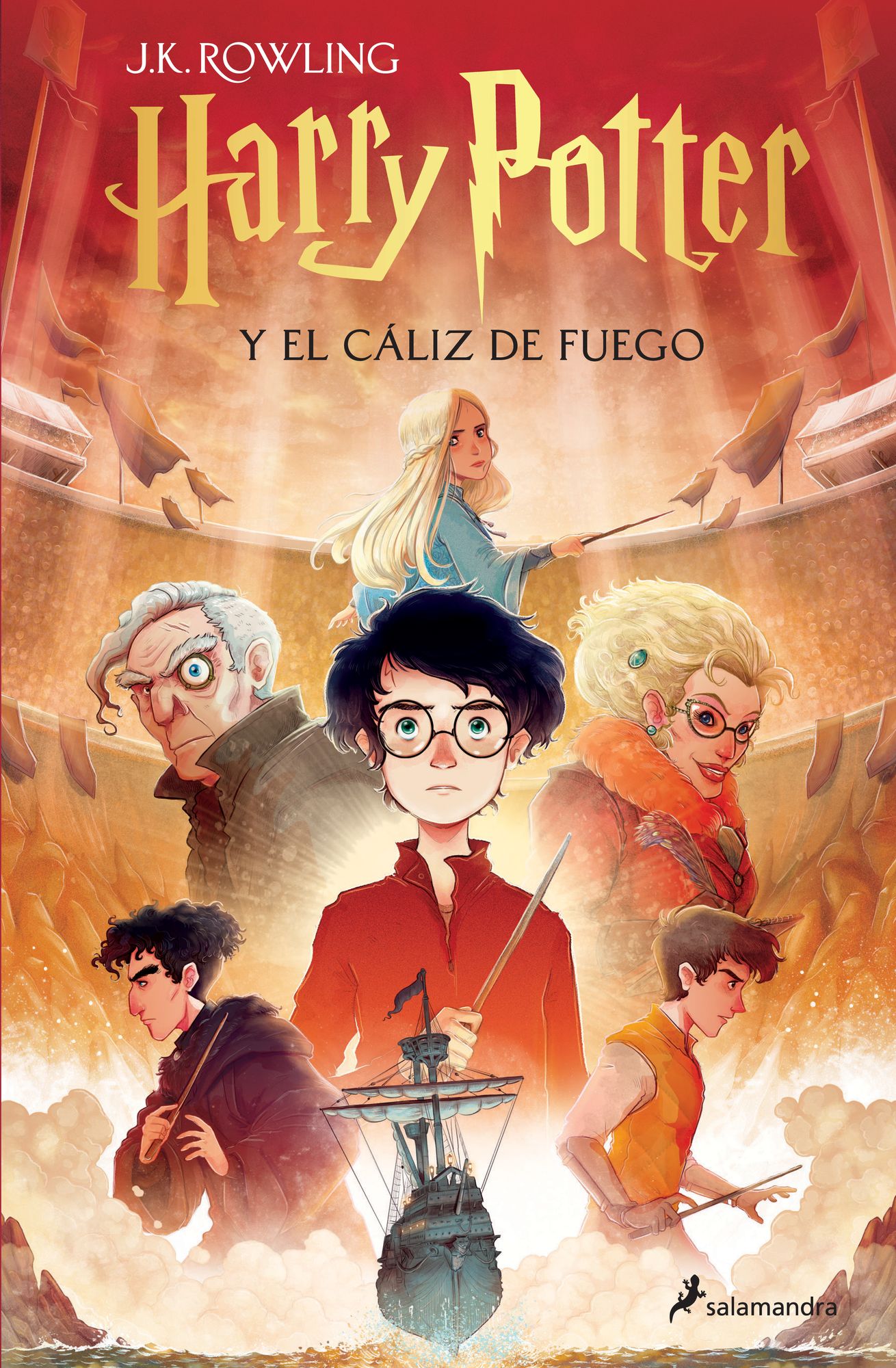 Harry Potter y el cáliz de fuego (Edición con ilustraciones de Xavier Bonet) / Harry Potter and the Goblet of Fire