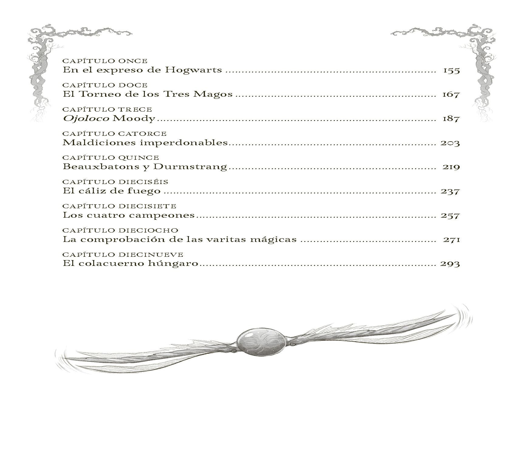 Harry Potter y el cáliz de fuego (Edición con ilustraciones de Xavier Bonet) / Harry Potter and the Goblet of Fire