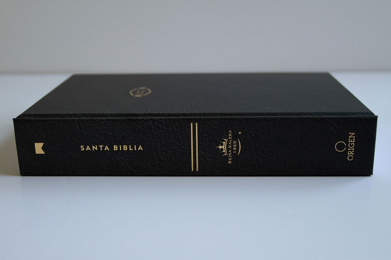 Biblia RVR 1960 para regalos y premios, Tapa Dura Negra / Spanish Bible RVR 1960 Gift and Award Bible HC Black