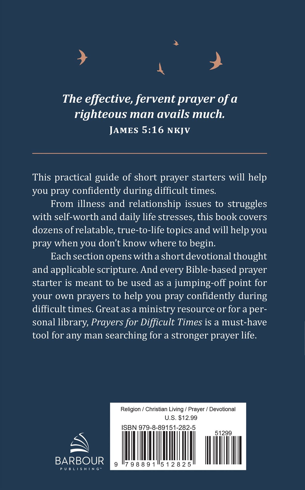 Prayers for Difficult Times Men's Edition: When You Don't Know What to Pray