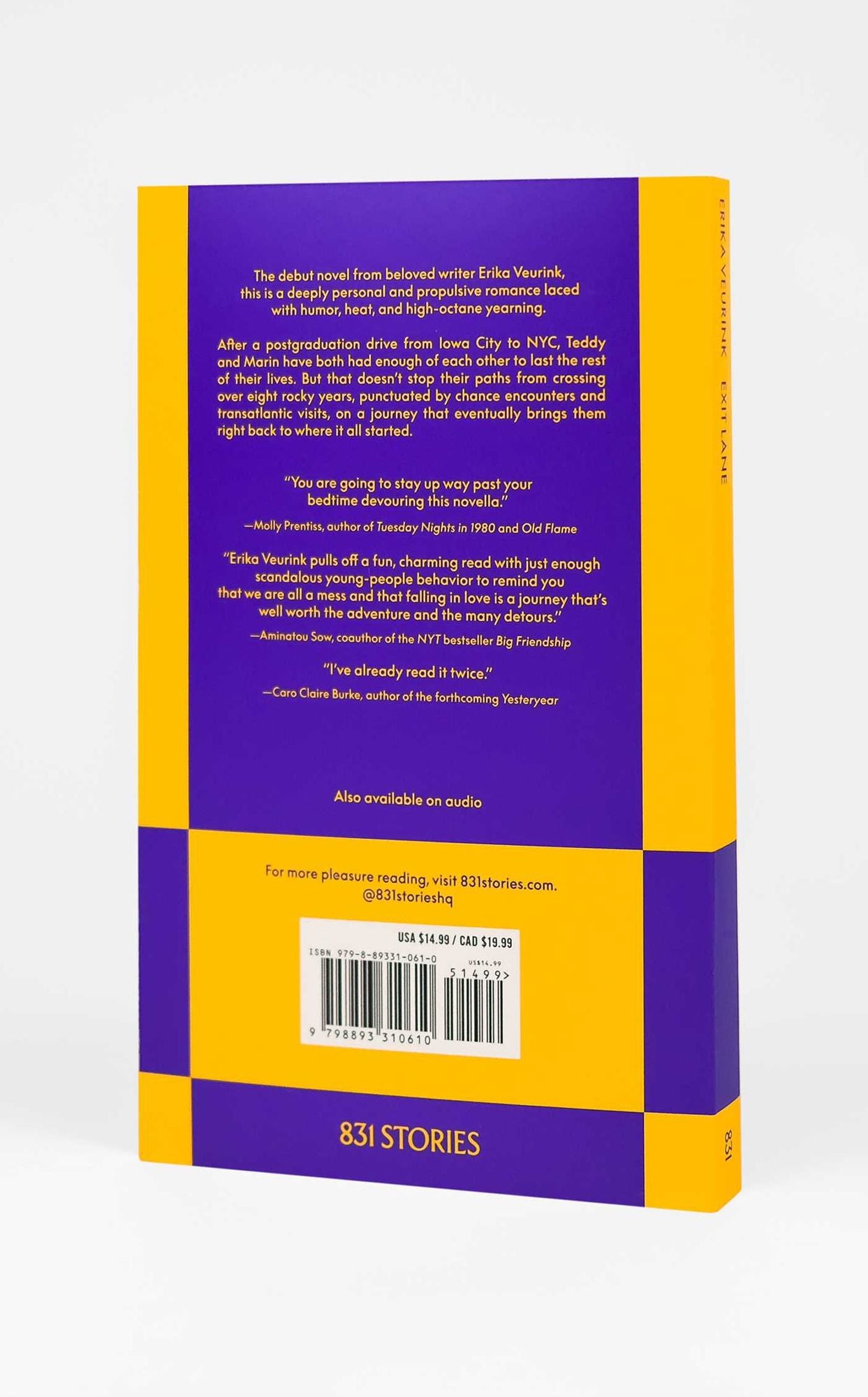 Exit Lane: An 831 Stories Romance
