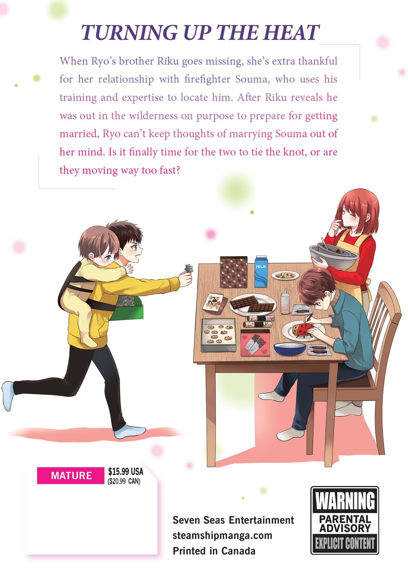 Fire in His Fingertips: A Flirty Fireman Ravishes Me with His Smoldering Gaze Vol. 9