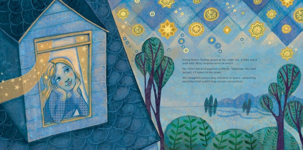 A Quilt of Stars: Astronaut Karen Nyberg Stitches a Dream