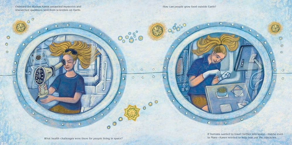 A Quilt of Stars: Astronaut Karen Nyberg Stitches a Dream