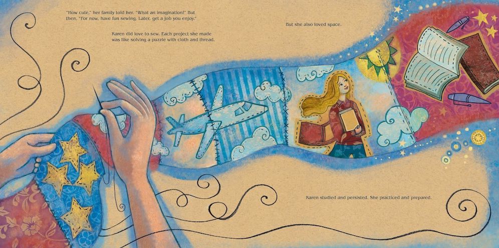 A Quilt of Stars: Astronaut Karen Nyberg Stitches a Dream