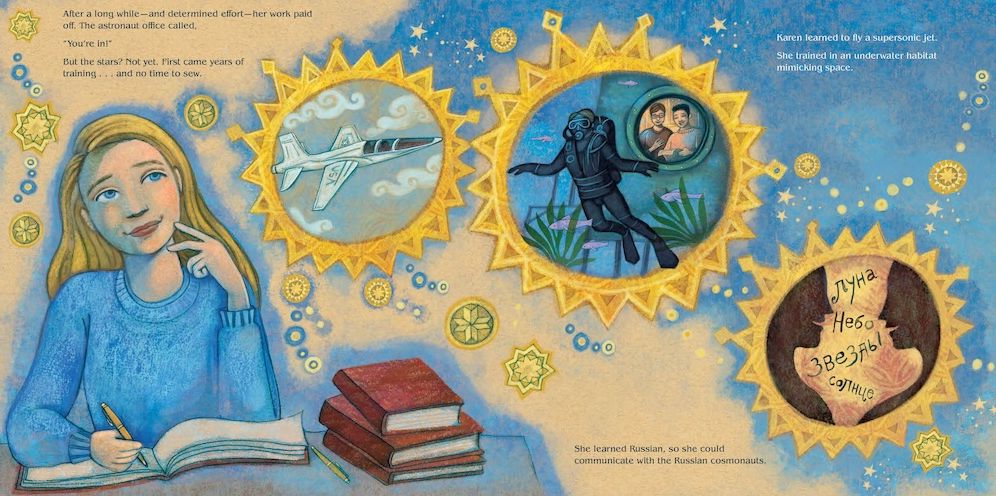 A Quilt of Stars: Astronaut Karen Nyberg Stitches a Dream