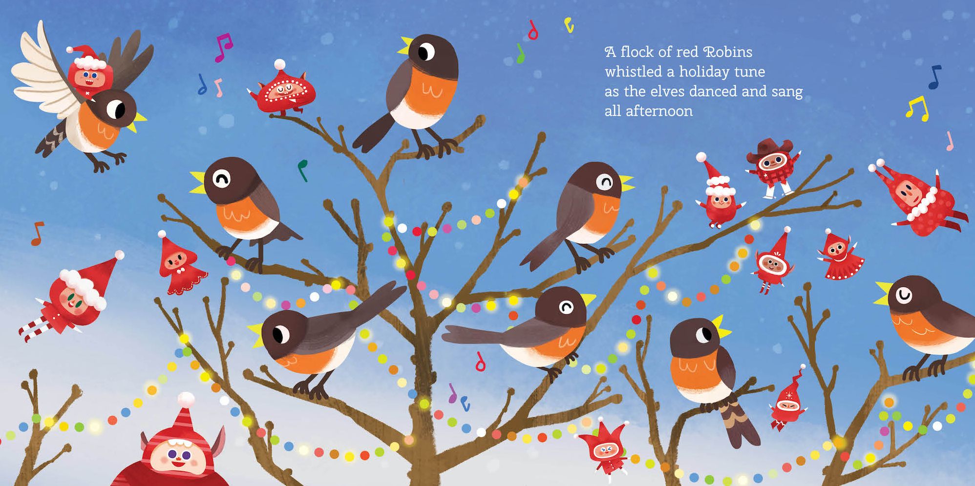 12 Little Elves Visit Michigan