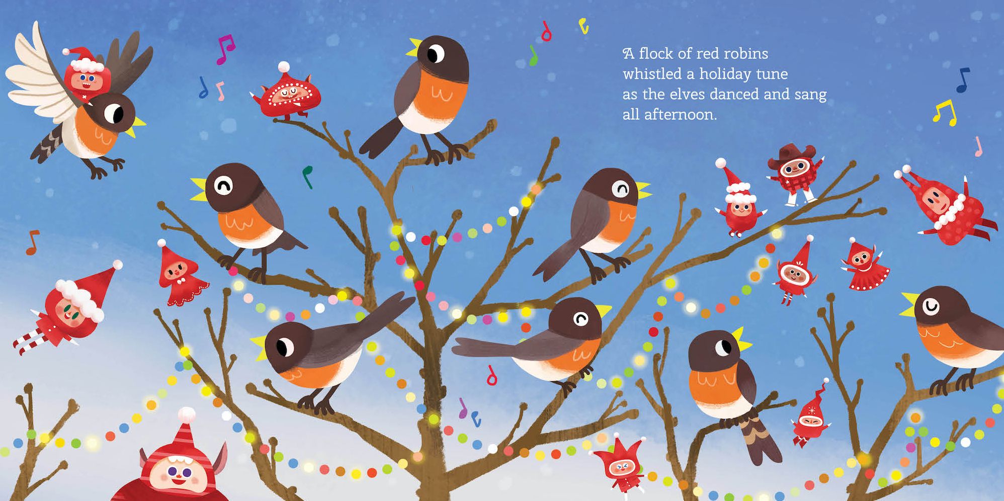 12 Little Elves Visit Michigan