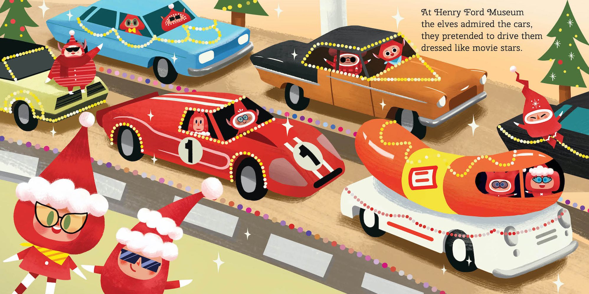 12 Little Elves Visit Michigan