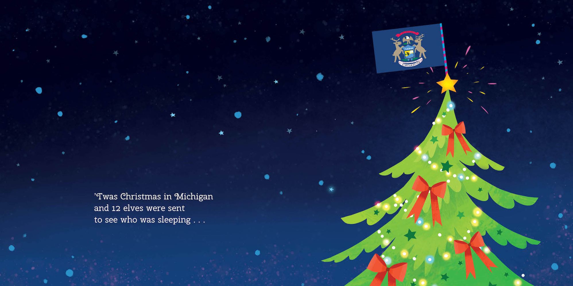 12 Little Elves Visit Michigan