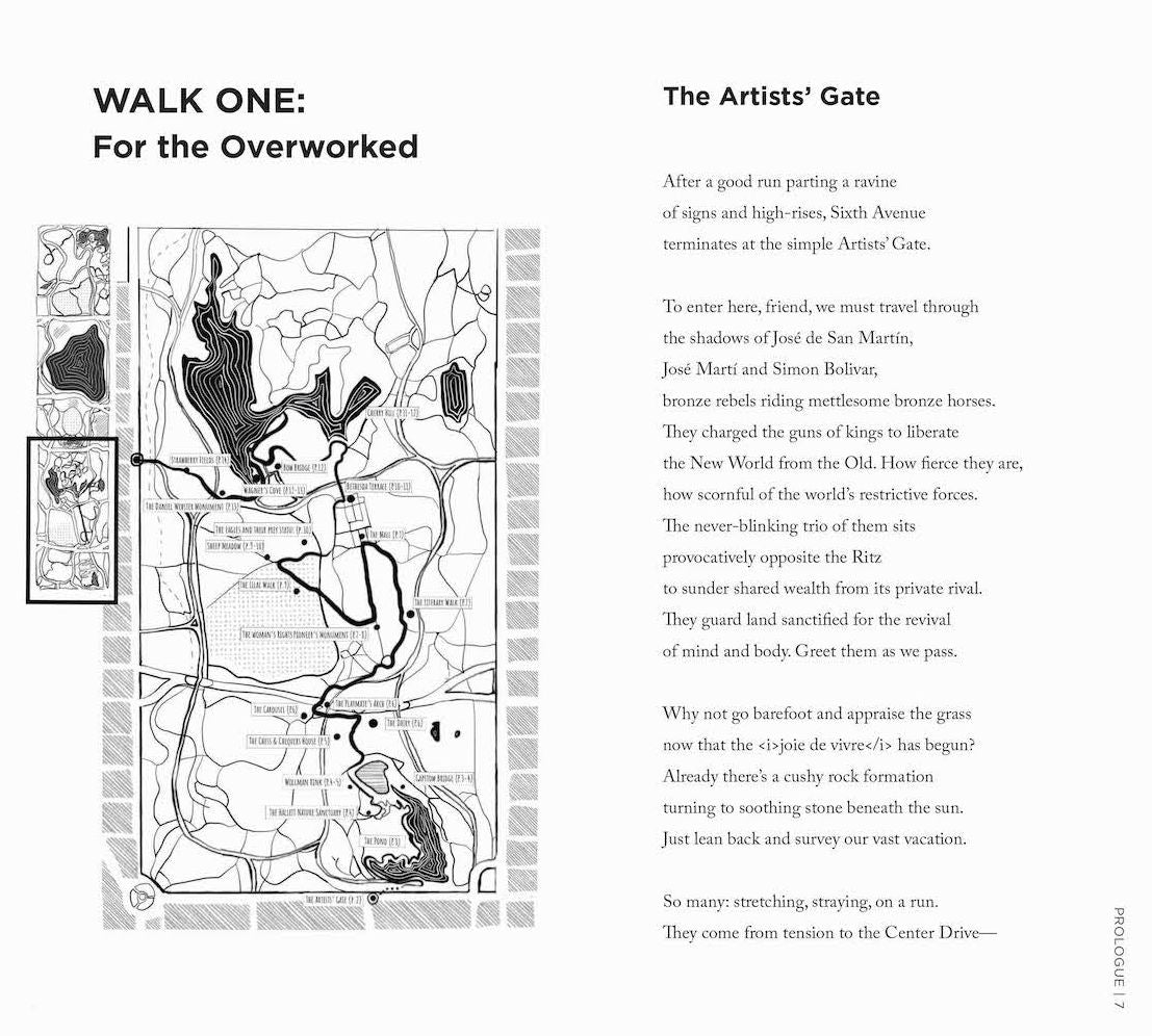 Four Walks in Central Park: A Poetic Guide to the Park