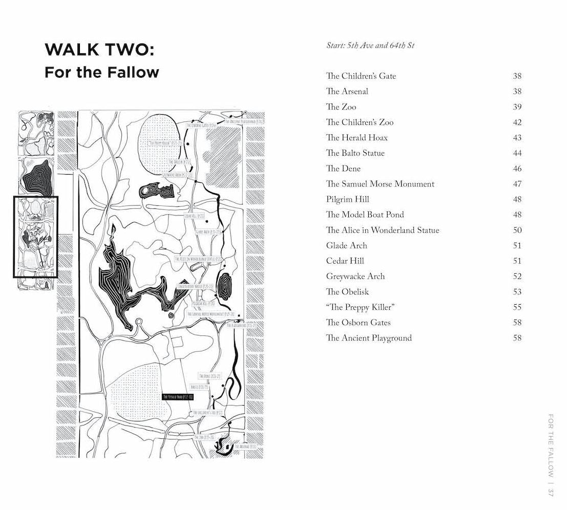 Four Walks in Central Park: A Poetic Guide to the Park