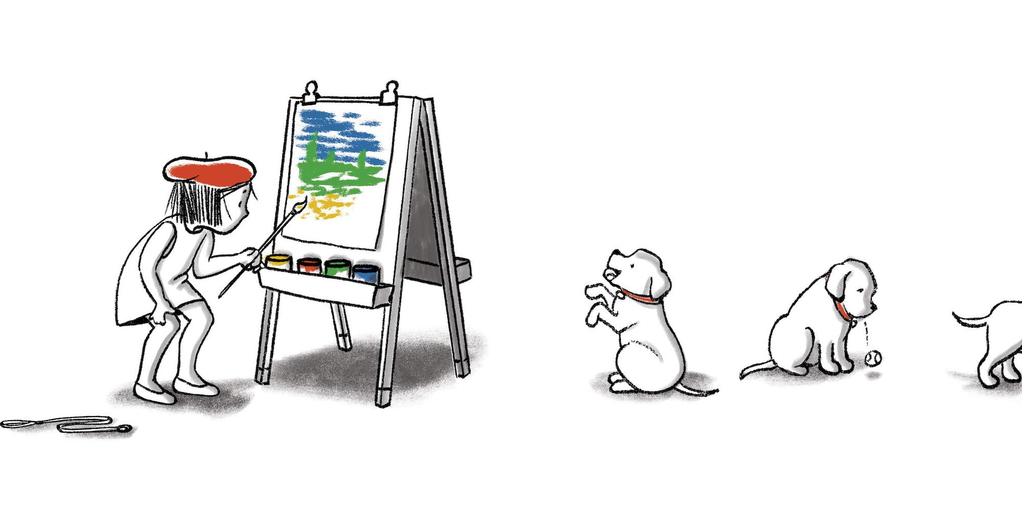 Claude: A Wordless Picture Book About Art