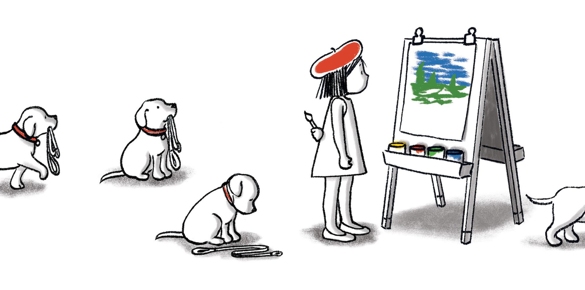 Claude: A Wordless Picture Book About Art
