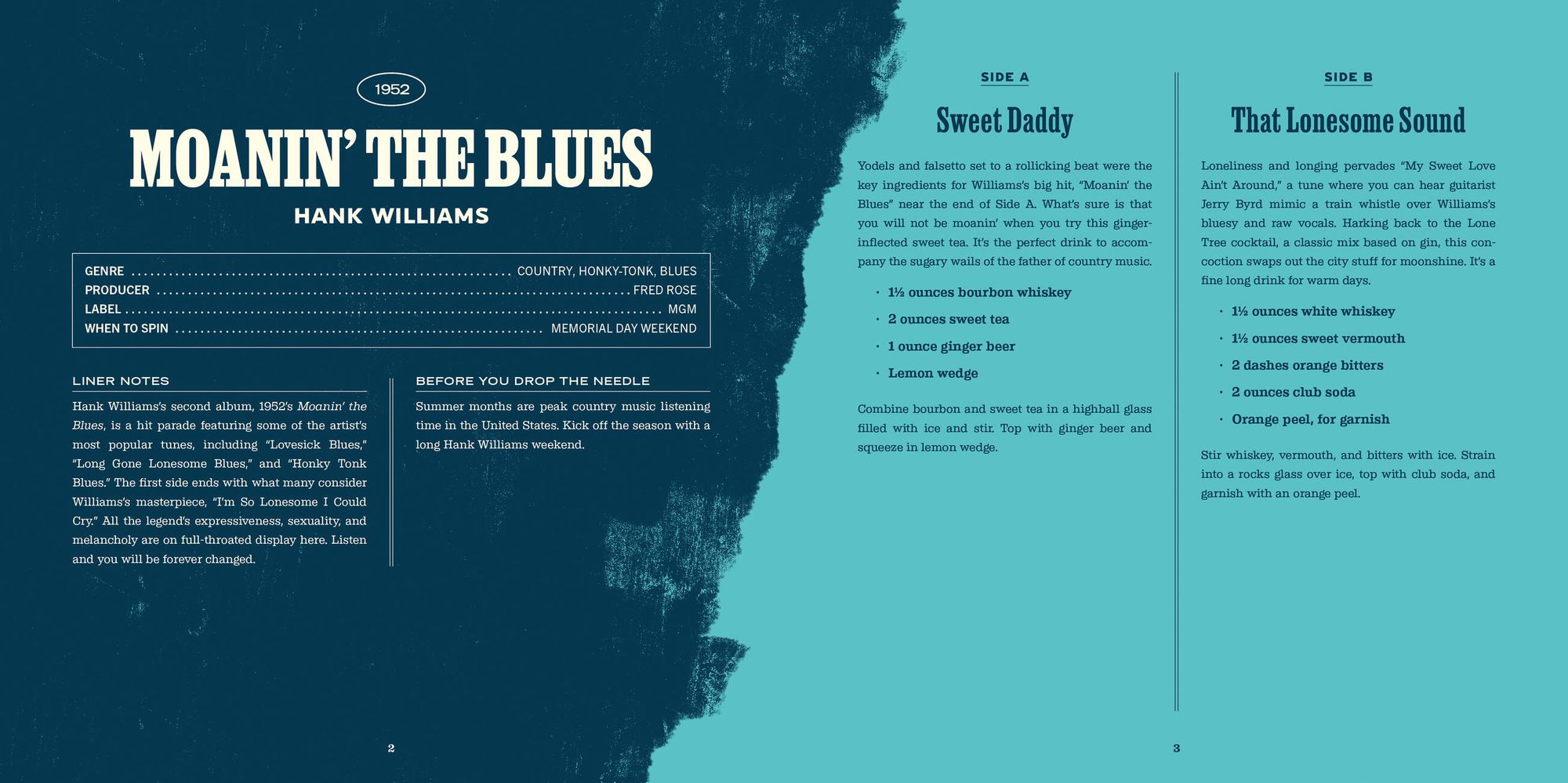 Booze & Vinyl Country: 100+ Spirited Music-and-Drink Pairings