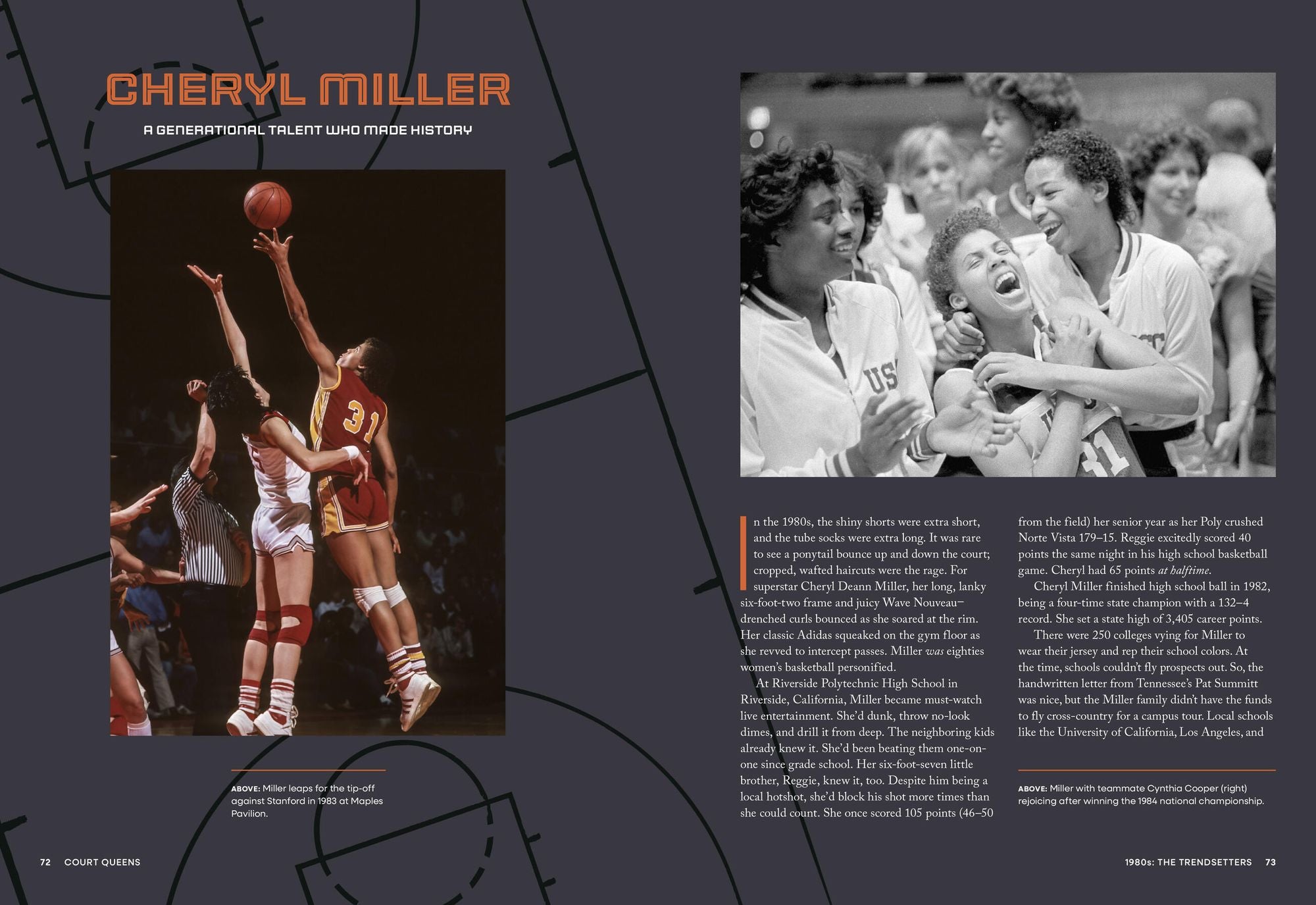 Court Queens: Celebrate the Players, Teams, and History of Women's Basketball