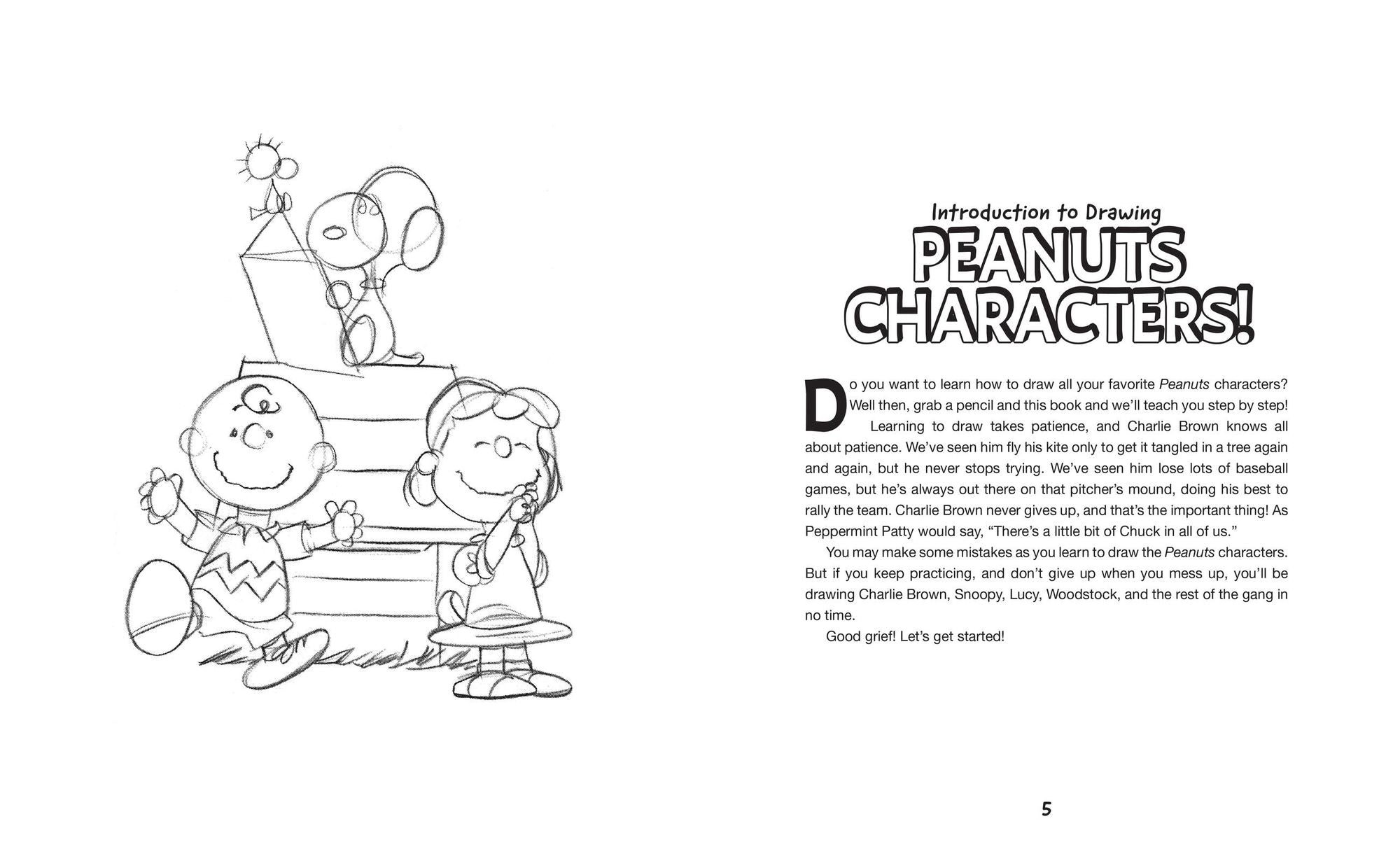 How to Draw Peanuts for Kids: Create Snoopy, Charlie Brown, Linus, and the Gang!