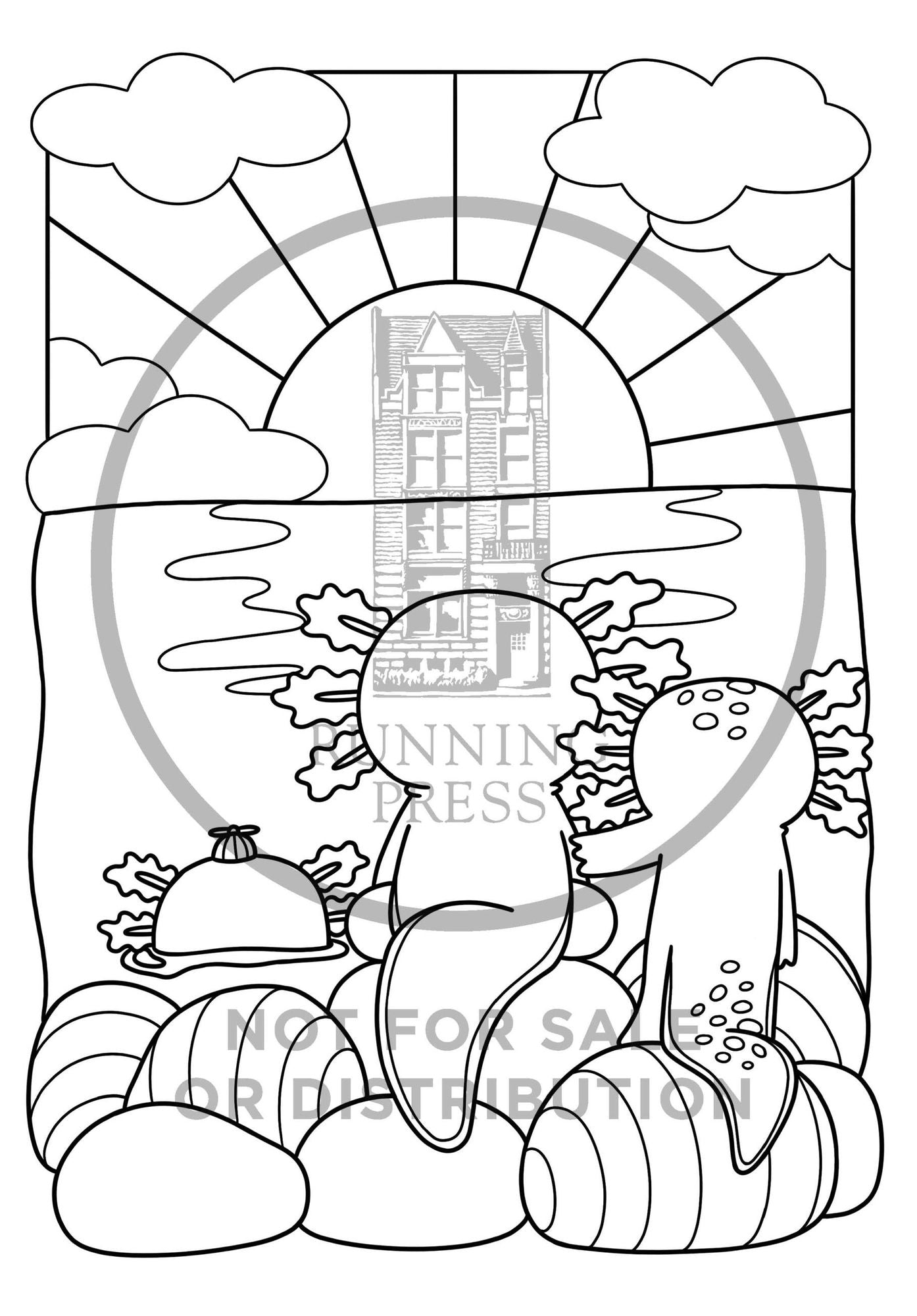 Super-Cute Axolotls: A Cozy Creatures Coloring Book