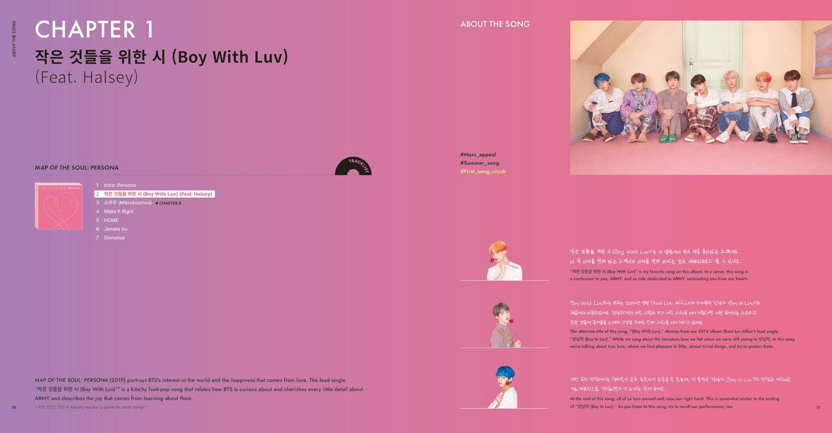 BTS Lyrics Inside