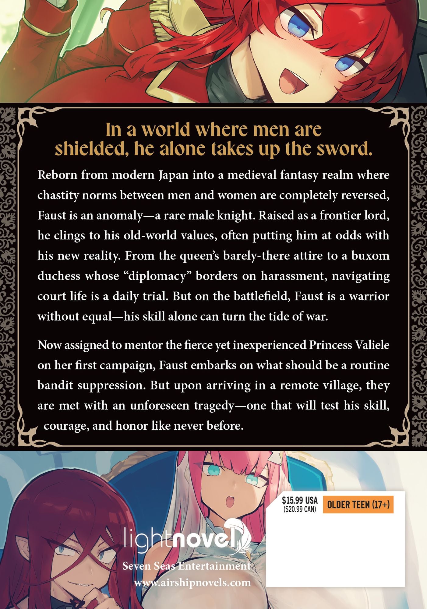 Virgin Knight: I Became the Frontier Lord in a World Ruled by Women (Light Novel) Vol. 1