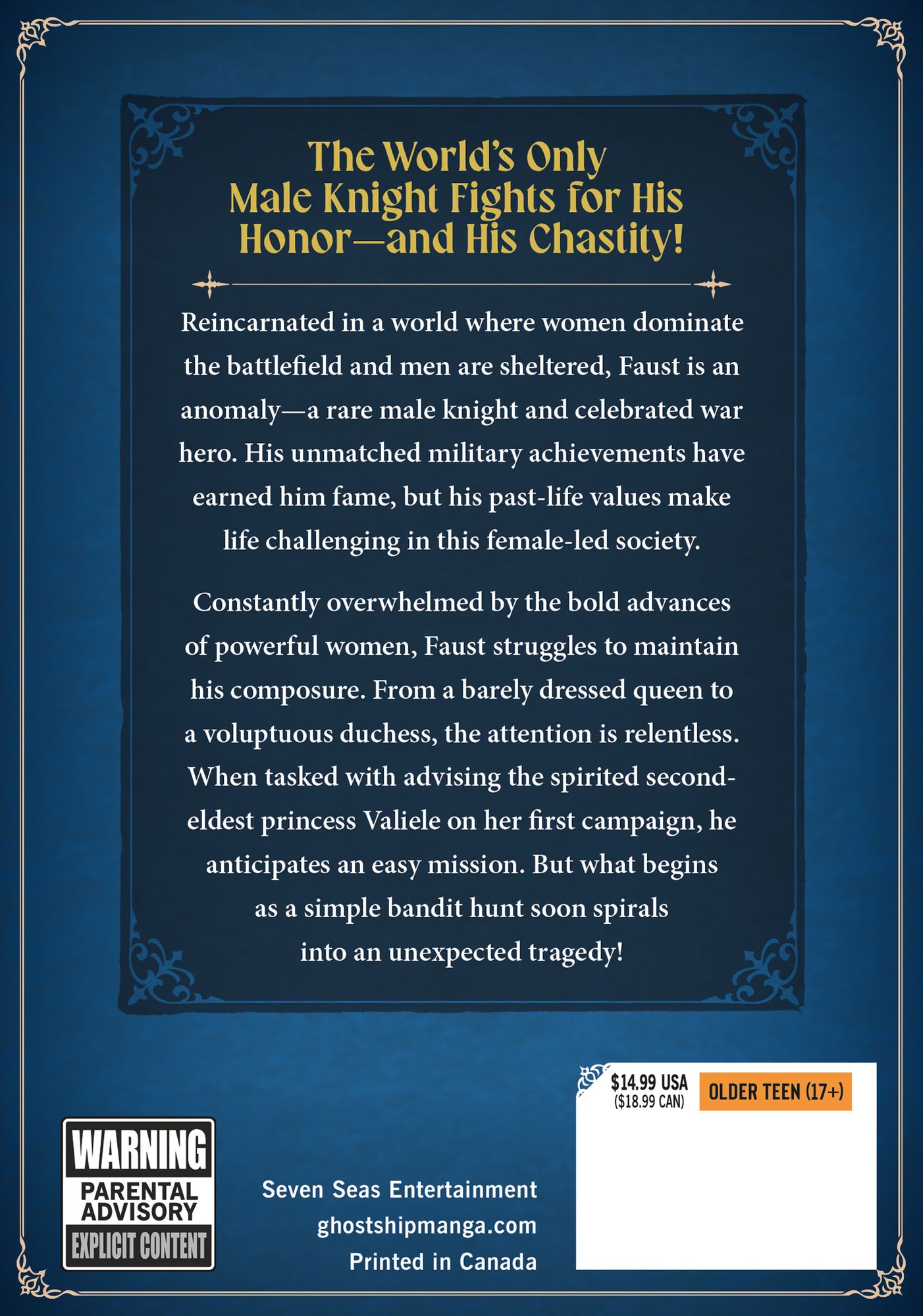 Virgin Knight: I Became the Frontier Lord in a World Ruled by Women (Manga) Vol. 1
