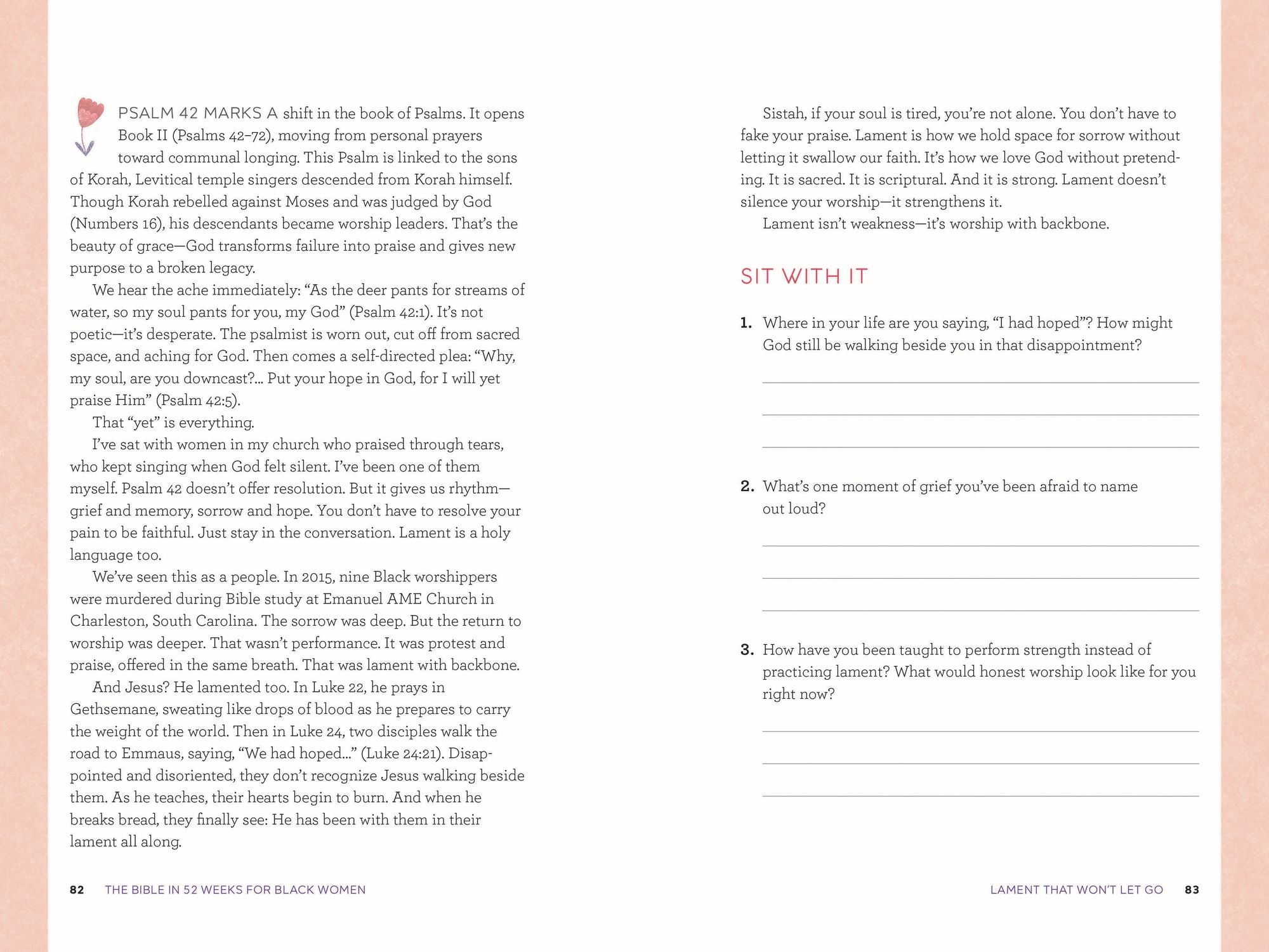 The Bible in 52 Weeks for Black Women: A Yearlong Bible Study