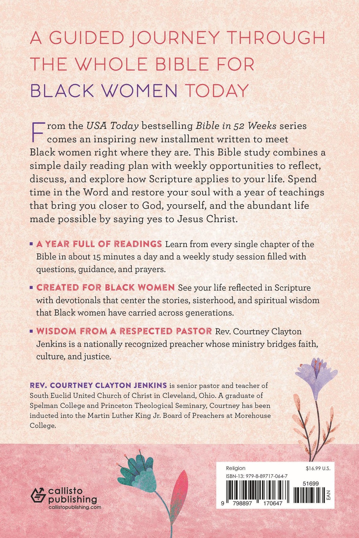 The Bible in 52 Weeks for Black Women: A Yearlong Bible Study