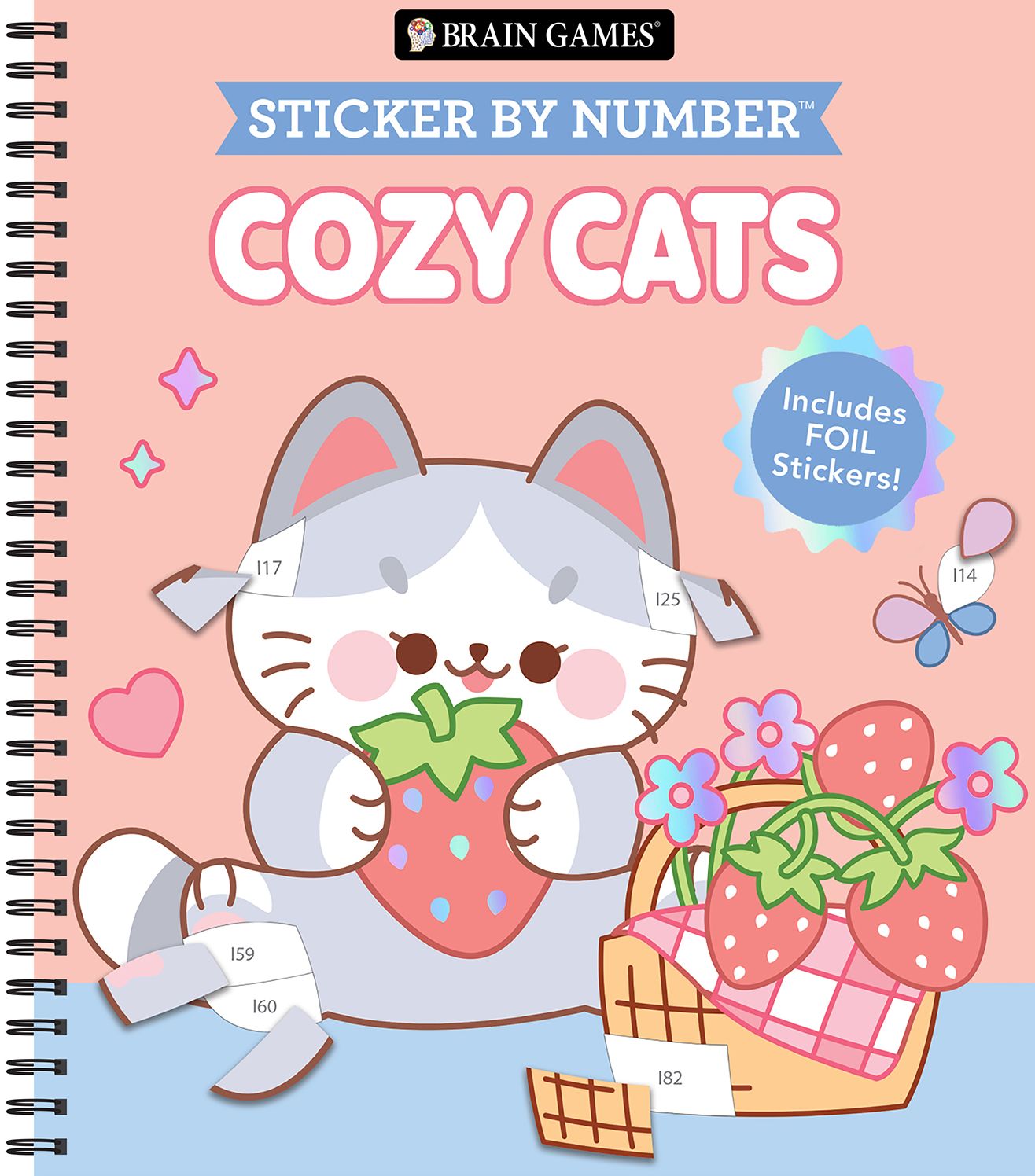 Sticker By Number Cozy Cats