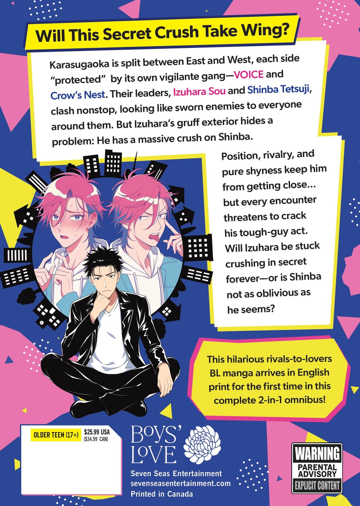 Crow Hill: Don't Be Shy!! - The Complete BL Manga Collection (Omnibus)