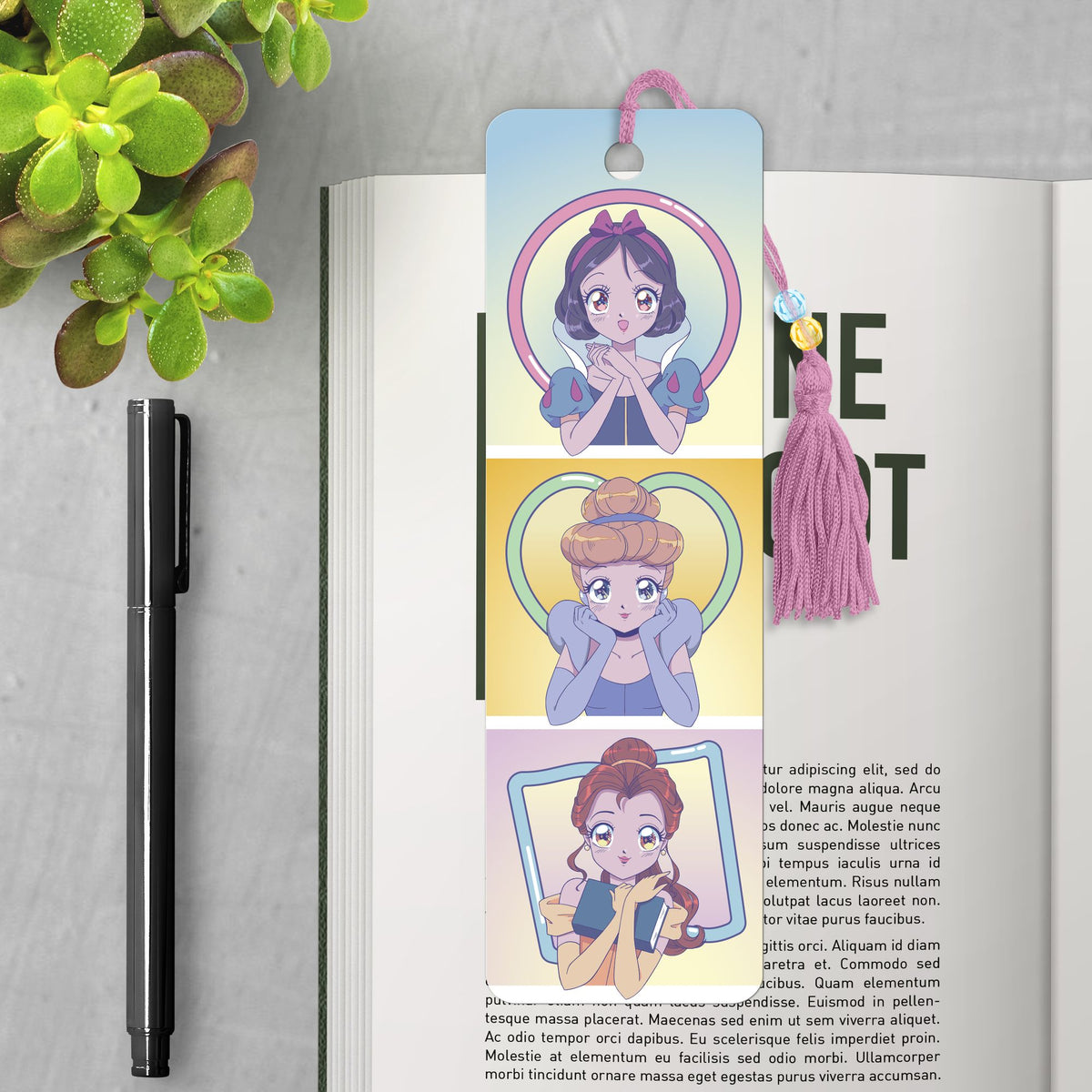 Disney Princess Anime Premier Bookmark