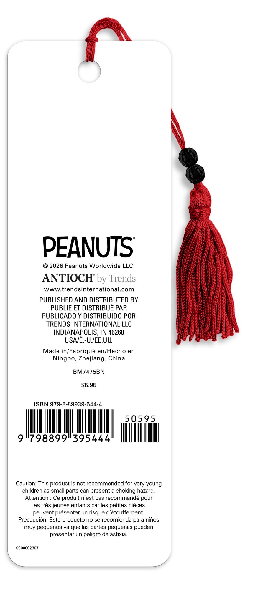 Peanuts - Snoopy Premier Bookmark