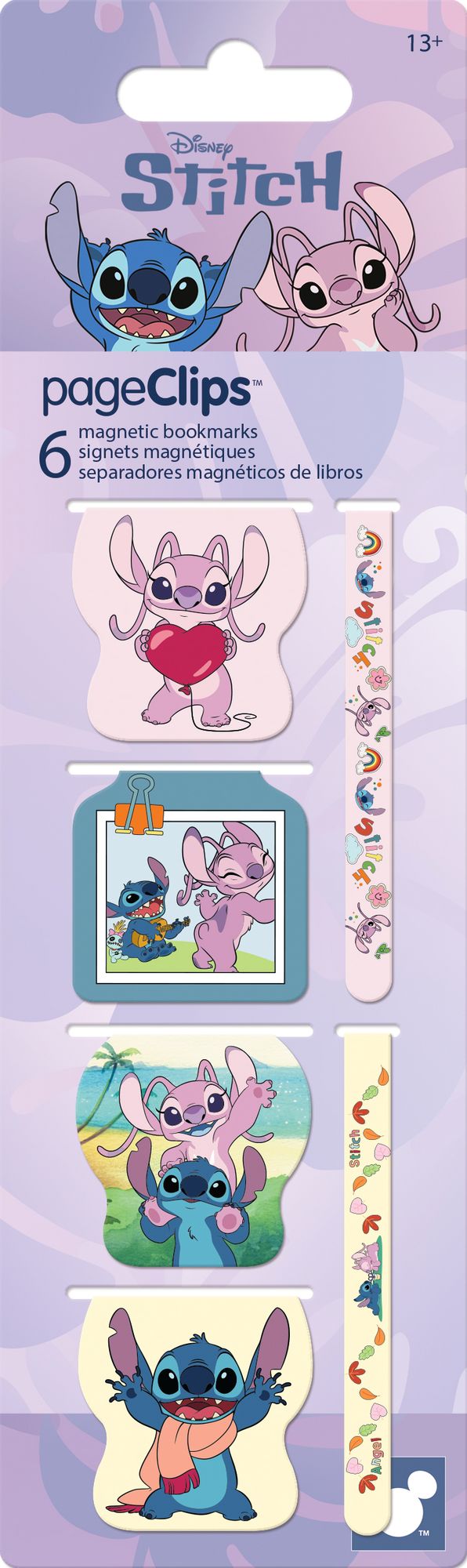 Stitch and Angel Page Clips