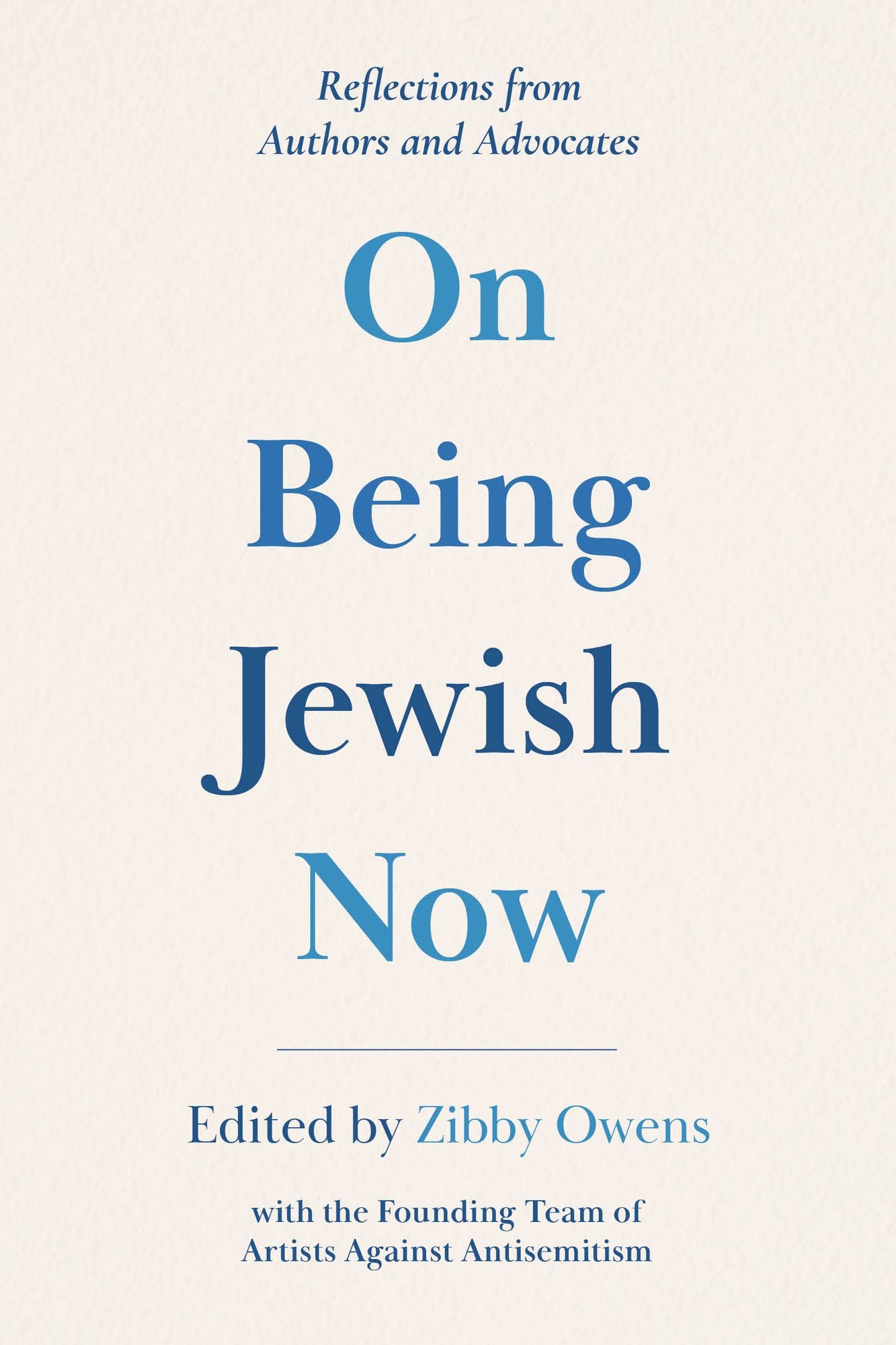 On Being Jewish Now: Reflections from Authors and Advocates