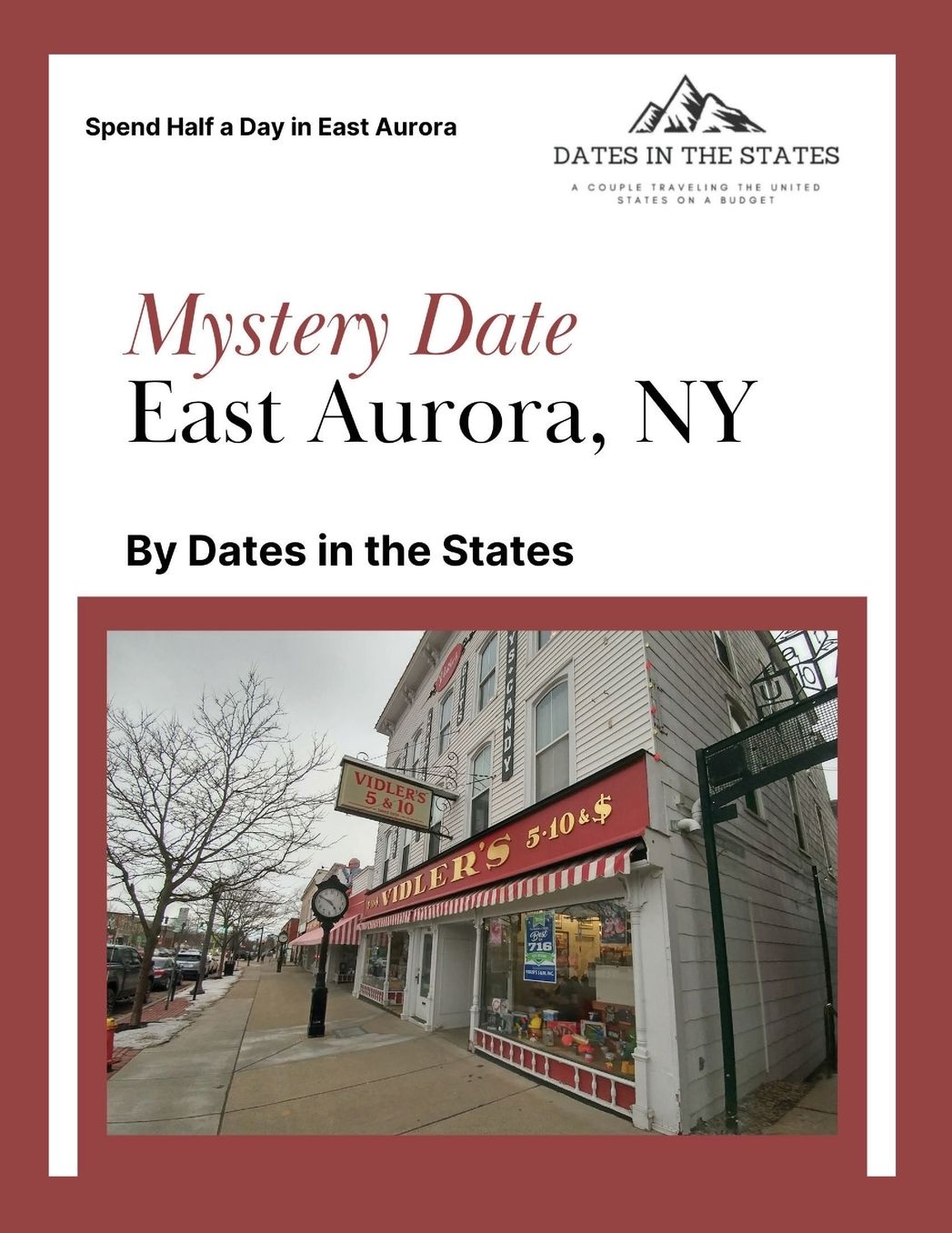Mystery Date East Aurora NY